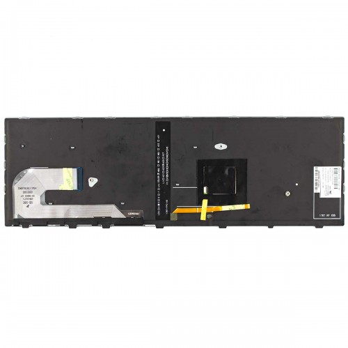 Клавиатура для ноутбука HP Elitebook 850 G5 G6 755 G5, ZBook 15u G5 G6, UK/RU/UA, (черная, серая рамка, подсветка, трекпоинт, Original)