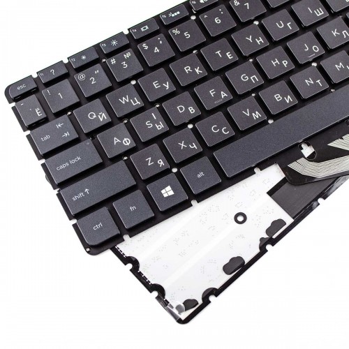 Клавіатура для ноутбука HP Pavilion 15-ab 15-AU 15-BC 17-AB 17-G, Envy M6-p M6-ae M7-n, RU/UA, Black, Backlit