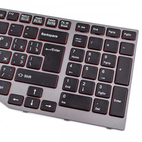 Клавіатура для Fujitsu Lifebook E753 E754 E756 E554 E556, RU/UA
