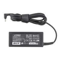 Блок живлення для ноутбука Acer 19V 3.42A 3.0*1.1mm, 65W, (кутовий штекер, PA-165-02, A+)