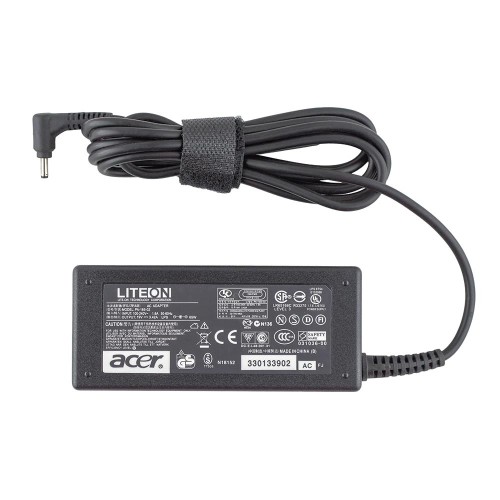 Блок живлення для ноутбука Acer 19V 3.42A 3.0*1.1mm, 65W, (кутовий штекер, PA-165-02, A+)