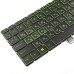 Клавіатура для ноутбука HP Pavilion 15-DA 15-DB 15-DX 15-DR 15-DW 15-CX 15-CS, 250 255 G7, RU/UA, Black/Green, Backlit