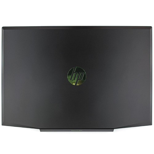 Крышка матрицы для ноутбука HP Pavilion 15-CX 15T-CX TPN-C133, (black, logo green, Original)
