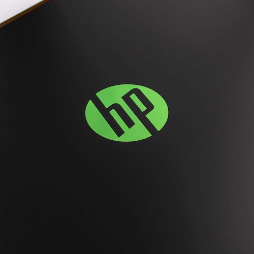 Крышка матрицы для ноутбука HP Pavilion 15-CX 15T-CX TPN-C133, (black, logo green, Original)