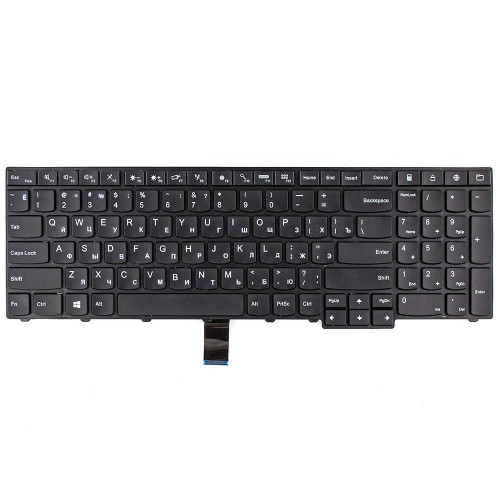 Клавіатура для Lenovo Thinkpad E531 T540, RU, (чорна, без поінтстика, Аналог)