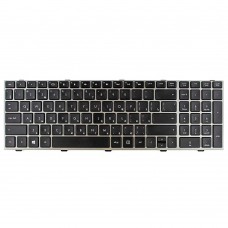 Клавіатура для HP ProBook 4540s 4545s, RU, Black/Grey, (683491-251, 701485-251, 702237-251, 704833-251, sn8114, 90.4sj07.i0r, Original)