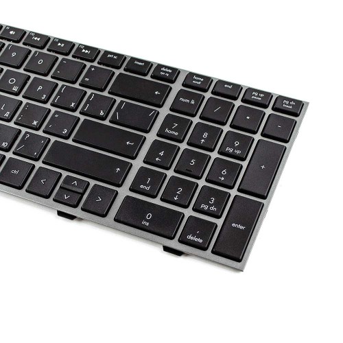 Клавиатура для ноутбука HP ProBook 4540s 4545s, RU, Black/Grey, (683491-251, 701485-251, 702237-251, 704833-251, sn8114, 90.4sj07.i0r, Original)