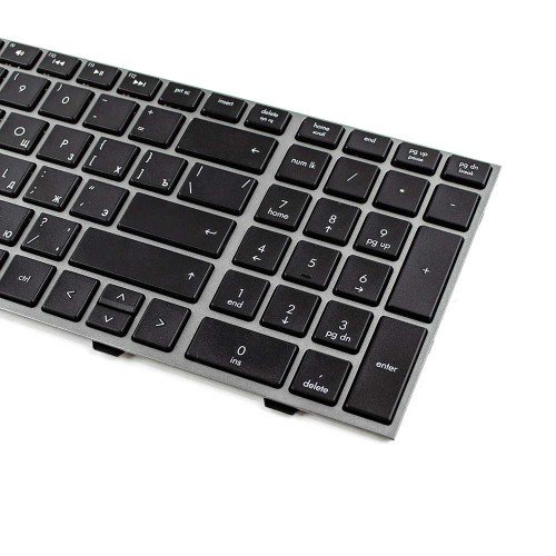 Клавіатура для ноутбука HP ProBook 4540s 4545s, RU, Black/Grey, (683491-251, 701485-251, 702237-251, 704833-251, sn8114, 90.4sj07.i0r, Original)