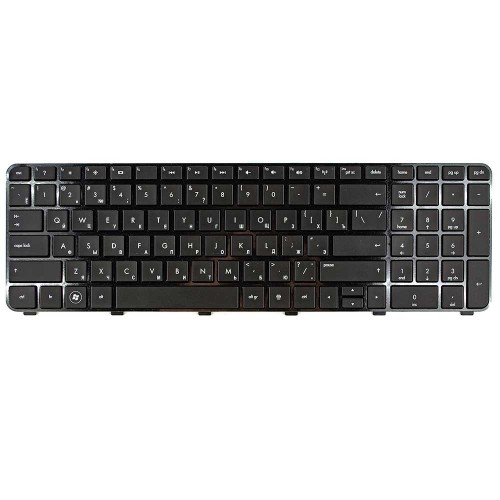 Клавиатура для ноутбука HP Pavilion DV7-6000 RU, (чёрная, 664264-251, 668655-251, 666001-251, sn8105, 90.4rn07.l0r, Original)