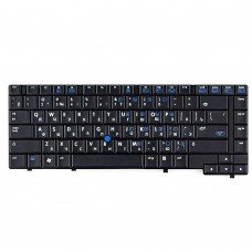 Клавіатура для HP Compaq 6910p, RU (чорна, з трекпоінтом, 446448-251, PK1300Q0560, Original)