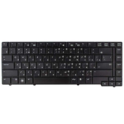 Клавіатура для ноутбука HP ProBook 6440b 6445b 6450b 6455b, RU (чорна, 609871-251, 613384-251, 609870-251, Original)
