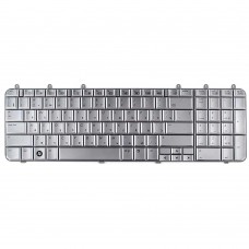 Клавиатура для HP Pavilion DV7-1000 DV7-1051 DV7-1100 DV7-1200 DV7-1500 DV7t-1000CTO, RU, (Silver, 483275-251, Original)