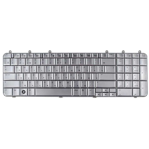 Клавиатура для ноутбука HP Pavilion DV7-1000 DV7-1051 DV7-1100 DV7-1200 DV7-1500 DV7t-1000CTO, RU, (Silver, 483275-251, Original)