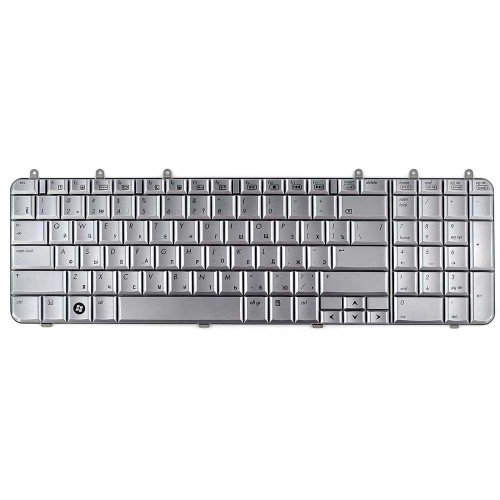 Клавіатура для HP Pavilion DV7-1000 DV7-1051 DV7-1100 DV7-1200 DV7-1500 DV7t-1000CTO, RU, (Silver, 483275-251, Original)