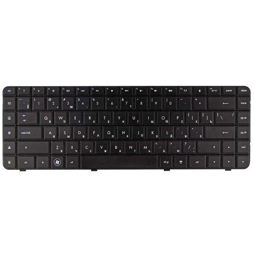 Клавіатура для HP Compaq CQ62 G62 CQ56 G56 RU, (чорна, 589301-251, 599602-251, Original)