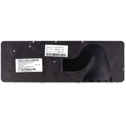 Клавіатура для HP Compaq CQ62 G62 CQ56 G56 RU, (чорна, 589301-251, 599602-251, Original)