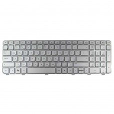 Клавіатура для HP Pavilion dv6-6000 dv6-6100 dv6-6b00 dv6-6c00, RU, (Silver, 668489-251, 666423-251, 665938-251, Original)