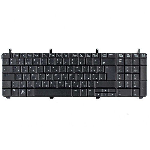 Клавіатура для HP Pavilion DV7-2000 DV7-2100 DV7-2170 DV7-3000 DV7-3060 DV7-3080 DV7-3100, RU, чорна
