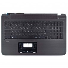 Корпус верхняя крышка для HP Pavilion 15-P 15t-P, (762529-001, топкейс с клавиатурой, topcase)