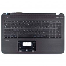 Корпус верхня кришка для HP Pavilion 15-P 15t-P, (762529-001, топкейс з клавіатурою, topcase)