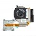 Вентилятор с радиатором для HP G62 series (UMA graphics, 612354-001, NFB73B05H, Original)