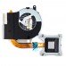 Вентилятор с радиатором для HP G62 series (UMA graphics, 612354-001, NFB73B05H, Original)