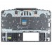 Корпус верхняя крышка для ноутбука HP Pavilion Gaming 15-dk 15t-dk TPN-C141 series, RU/UA (Green, L57593-001, L57593-251, топкейс с клавиатурой)