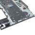 Корпус верхня кришка для ноутбука HP Pavilion Gaming 15-dk 15t-dk TPN-C141 series, RU/UA (Green, L57593-001, L57593-251, топкейс з клавіатурою)