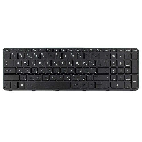 Клавиатура для ноутбука HP Pavilion 15-E 15-N 250 G3 255 G3 256 G3, RU, (чёрная, 749658-251, pk1314d2a05, v140502as1, Original)
