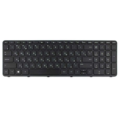 Клавіатура для HP Pavilion 15-E 15-N 250 G3 255 G3 256 G3, RU, (чорна, 749658-251, pk1314d2a05, v140502as1, Original)