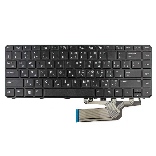 Клавиатура для ноутбука HP ProBook 430 440 445 G3 G4, 640 645 G2 G3, RU, (Black, Аналог)