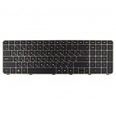 Клавиатура для HP Envy 17-1000 series, RU, (черная, с подсветкой, 610914-251, 603791-251, Original)