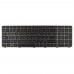 Клавиатура для ноутбука HP Envy 17-1000 series, RU, (черная, с подсветкой, 610914-251, 603791-251, Original)