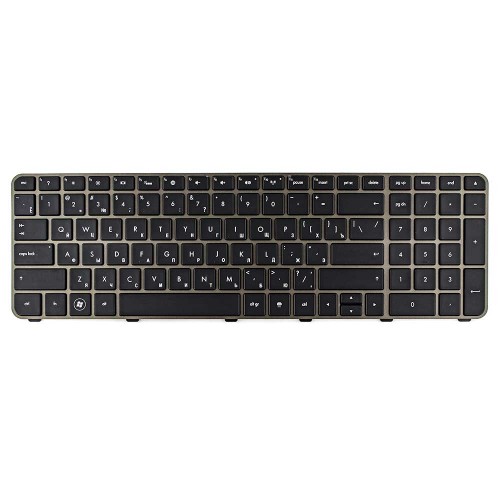 Клавіатура для HP Envy 17-1000 series, RU, (чорна, з підсвіткою, 610914-251, 603791-251, Original)