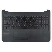 Корпус верхняя крышка для HP 15-AC 250 255 256 G4, (813974-251, топкейс с клавиатурой, topcase)