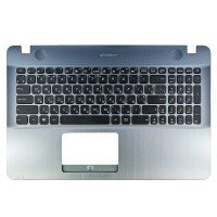 Корпус верхняя крышка для Asus A541 D541 F541 K541 P541 R541 X541, RU/UA (Gray, топкейс+клавиатура, 90NB0CG3-R32UA0, C Cover, Original)