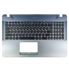 Корпус верхняя крышка для Asus A541 D541 F541 K541 P541 R541 X541, RU/UA (Gray, топкейс+клавиатура, 90NB0CG3-R32UA0, C Cover, Original)
