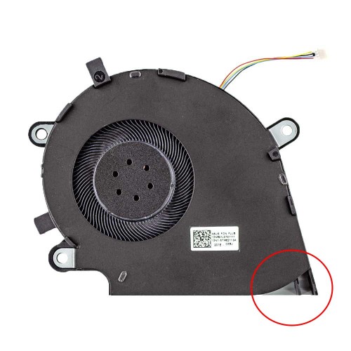 Вентилятор для Asus FX531GT G512LI PX512LI G531G GL531G GL731G PX531G, (5V CPU fan, 13NR01L0T01111, FLLB DFS5K12304363N, 13N1-8TM0211, Original)