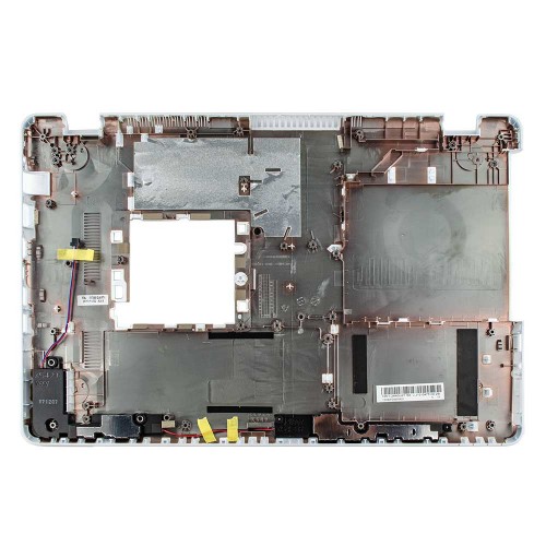 Корпус нижняя крышка для ноутбука Asus A542 F542 R542 X542 series, (белый, поддон, днище, D Cover, с динамиками, 90NB0FD5-R7D100)