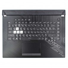 Верхняя крышка для Asus ROG G512LI, RU/UA (топкейс+клавиатура, RGB 8pin Backlight, 90NR0341-R32UA0, Original)