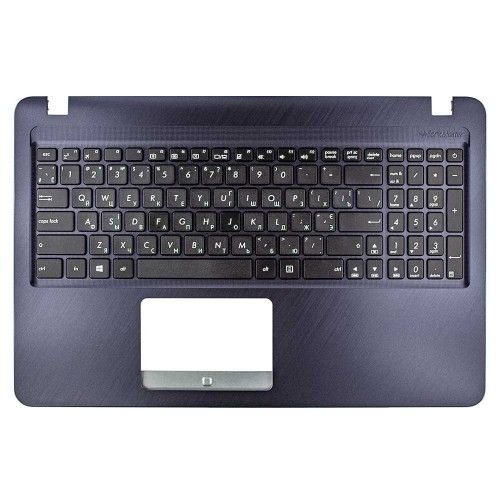 Корпус верхняя крышка для ноутбука Asus A540 F540 K540 R540 X540 series WO/ODD, RU (топкейс с клавиатурой, 90NB0HF1-R31UA3, C Cover, Original)