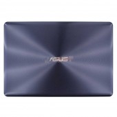 Крышка матрицы для Asus A411 F411 S401 S410 X411 series, (Grey, 13NB0GF3AP0131, 90NB0GF3-R7A013, с петлями, A Cover, Original)