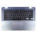 Корпус верхня кришка для ноутбука Asus X405UQ X405UA, RU/UA (топкейс+клавіатура+тачпад, 90NB0FA8-R30260, C Cover, Original)