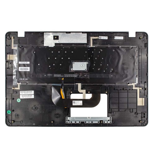 Верхняя крышка для ноутбука Asus A705 F705 R702 X705 series, RU/UA (Topcase+KB, Backlit, 90NB0EW2-R31UA0, Original)