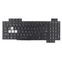 Клавиатура для Asus G715GV G715GW GL704GV GL704GW series, UA, (Black, 16pin Backlit)