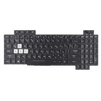 Клавиатура для Asus G715GV G715GW GL704GV GL704GW series, UA, (Black, 16pin Backlit)
