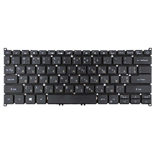 Клавиатура для ноутбука Acer Swift SF515-51T SF514-52 SF514-52T SF514-54G SF514-54T, RU/UA, чёрная