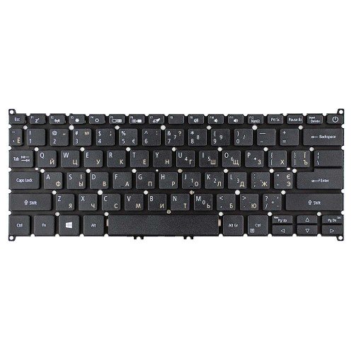 Клавіатура для ноутбука Acer Swift SF515-51T SF514-52 SF514-52T SF514-54G SF514-54T, RU/UA, чёрная