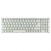 Клавіатура для Acer Spin SP515-51N SP515-51GN, RU/UA, (White, Backlit, Original)