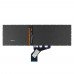 Клавіатура для ноутбука HP Pavilion 15-DA 15-DB 15-DX 15-DR 15-DW 15-CX 15-CS, 250 255 G7, RU/UA, (чорна, з підсвіткою)